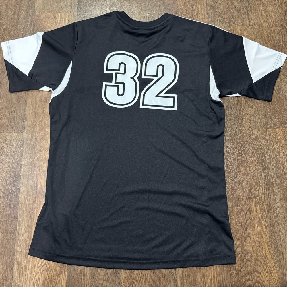 Adidas Tiro 13 soccer training jersey Black White Size Youth XL NEW - Picture 4 of 8